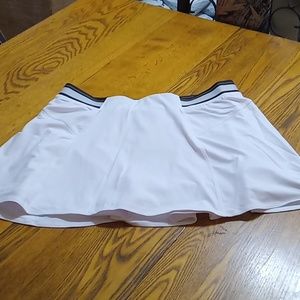 HALARA XL EXTRA LARGE Womens SKIRT New Exercise Activewear Tennis WHITE BLACK